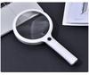 10X 30X Magnifier High Magnification Led Light Handheld Magnifying Glass High-Definition Elderly Reading Gift