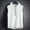 Men's Trendy Hooded Vest - Modern Style, Youthful Appeal