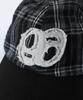 Aejeuon Check Patch Ball Cap