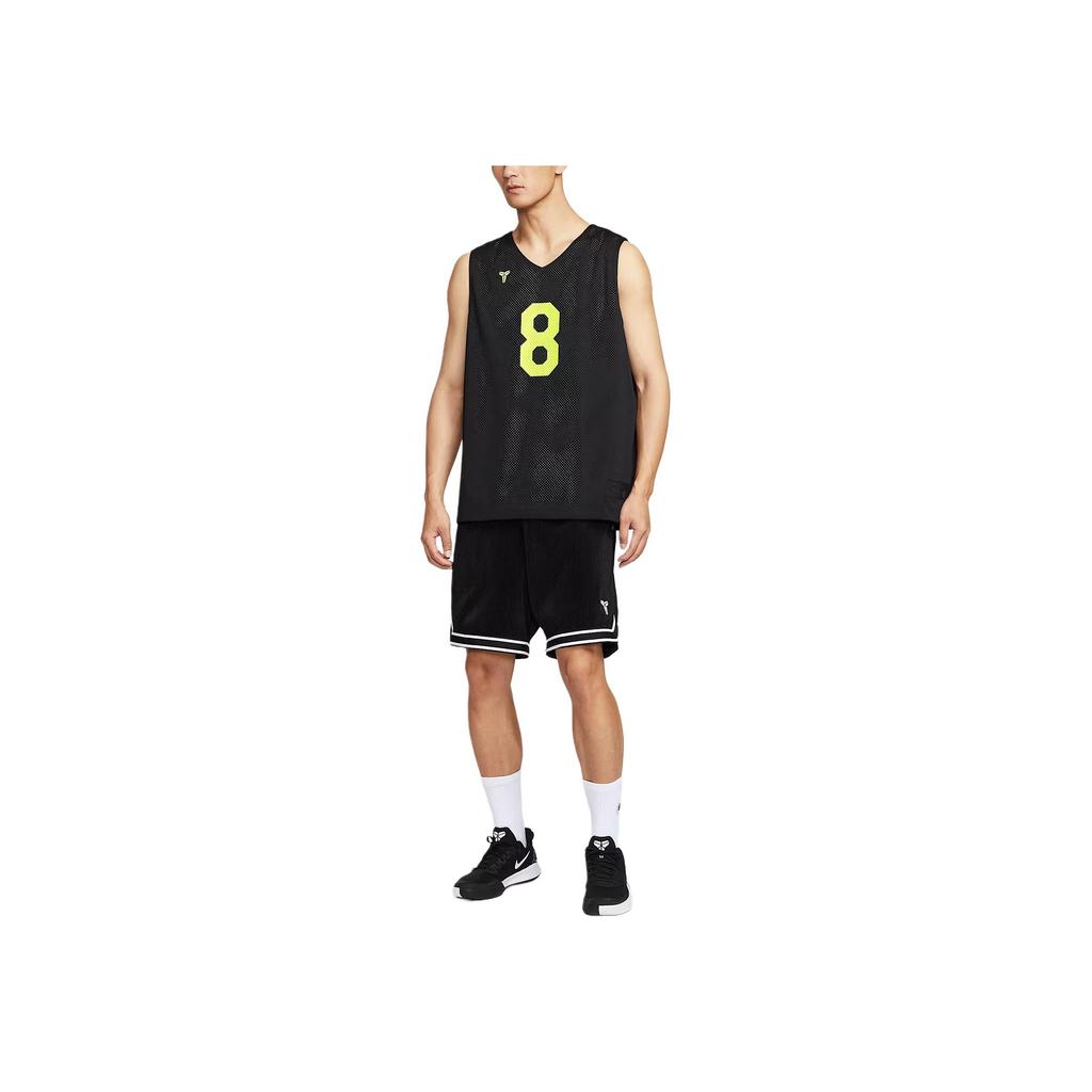 Nike What The Kobe Reversible Jersey (Asia Sizing) Black/Bright Crimson Men Streetwear HJ4208-010
