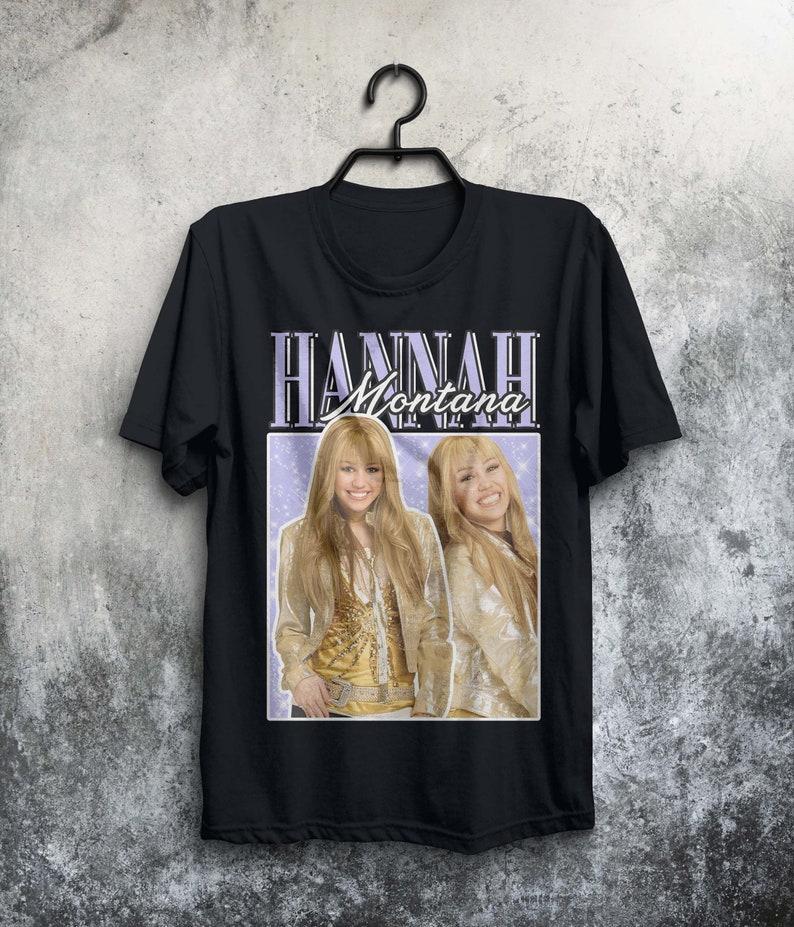 

Hannah Montana 90’s Vintage T Shirt funny heavy metal T Shirt Gift for men, women Unisex T shirt S