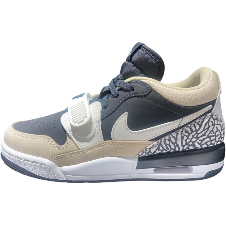 Jordan Legacy 312 Soft Comfortable Non-Slip Durable Mid-Top Kids Basketball Shoes Kids sneaker Light-Gray CD9054020