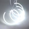 White  Rings SMD Light LED Angel Eyes Kit For BMW 3 5 7 Series E36 E46 E39 E38 730iL 735i 320i 540i Car-styling 131mm 146mm