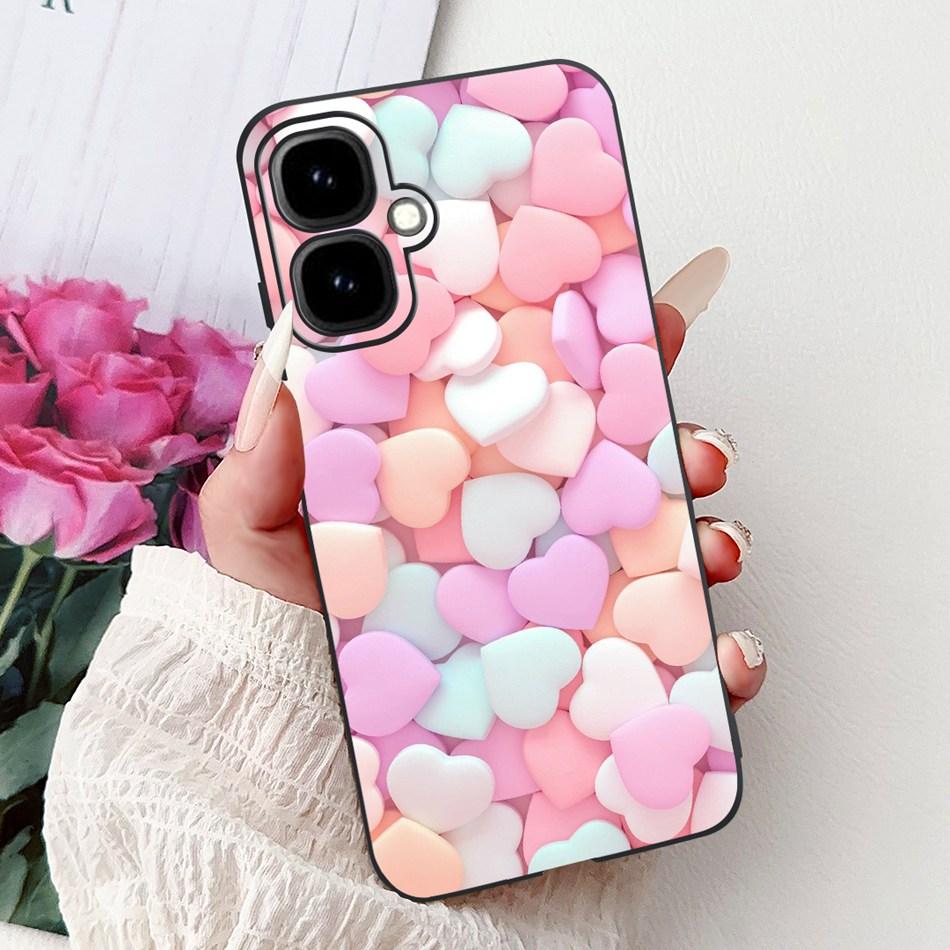 For Infinix Smart 10 2025 Elegant Floral Butterfly Phone Case For Infinix Smart10 Soft Silicone TPU Cases