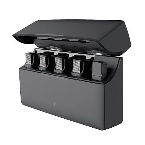 

IdeaThink Wireless Microphones, Pin Microphones, Set of 4, Compatible with Android and iPhone 16/15 Series, Simultaneous Use for 4 People, Charging Ca