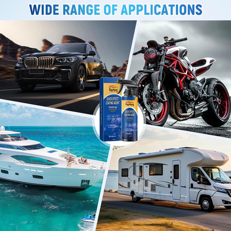 1-5PCS Car Nano Coating Spray Auto Quick-Dry Coating Hydrophobic Protection Polishing Maintenance Renewal  Agent Accessories