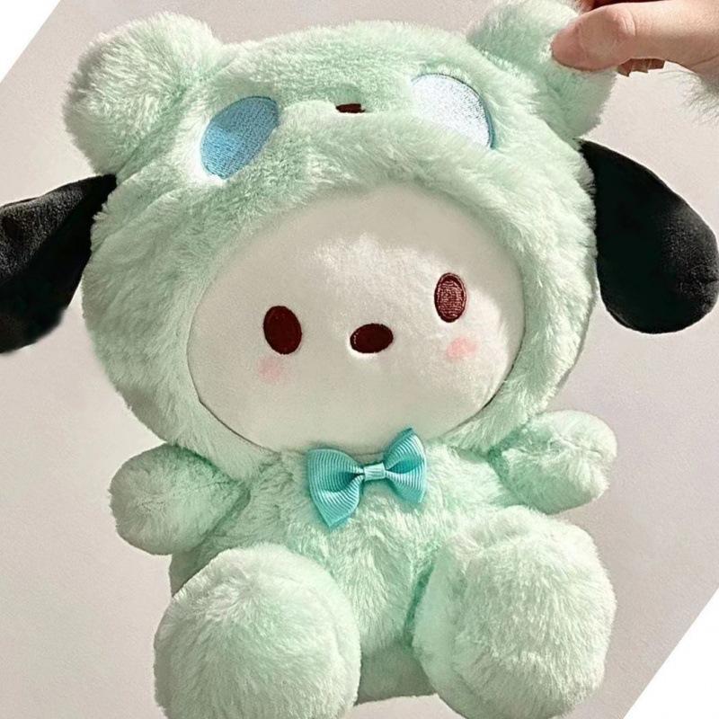 Peluche Ours Polaire Cinnamoroll & Pochacco - Cadeau Peluche pour Anniversaire d'Enfants & Petite Amie