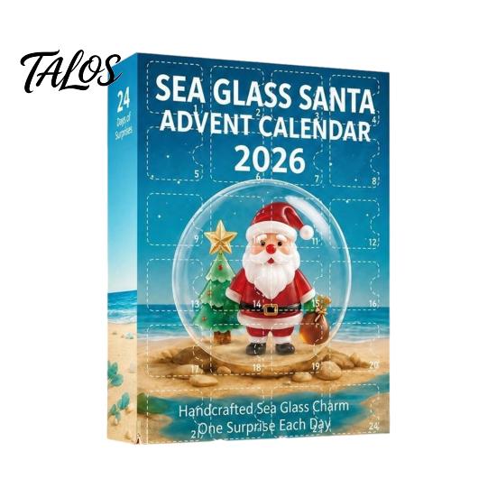 Creative Christmas Gift for Kids Advent Calendar 2026, 24 Days 2D Acrylic Tree Bear Elk Snowman Holiday Ornaments Countdown Tree, Window Home Decor