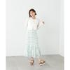 Jill by Jill Stuart Ombre Check Mermaid Long Skirt