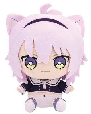 Nekomata Okayu Plush Toy In Muza Kachu Uniform Friends with Hololive Official Merchandise Costume, U,
