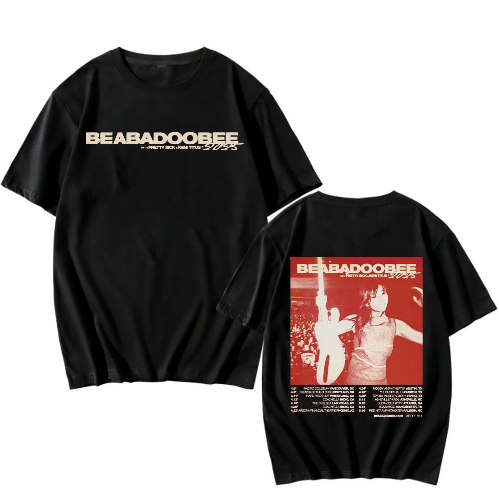 

Beabadoobee Tour 2025 T-shirts Hip Hop Streetwear Tee Women Men Cotton High Quality Y2k Short Sleeve New Pattern Fashion Tshirts 4XL