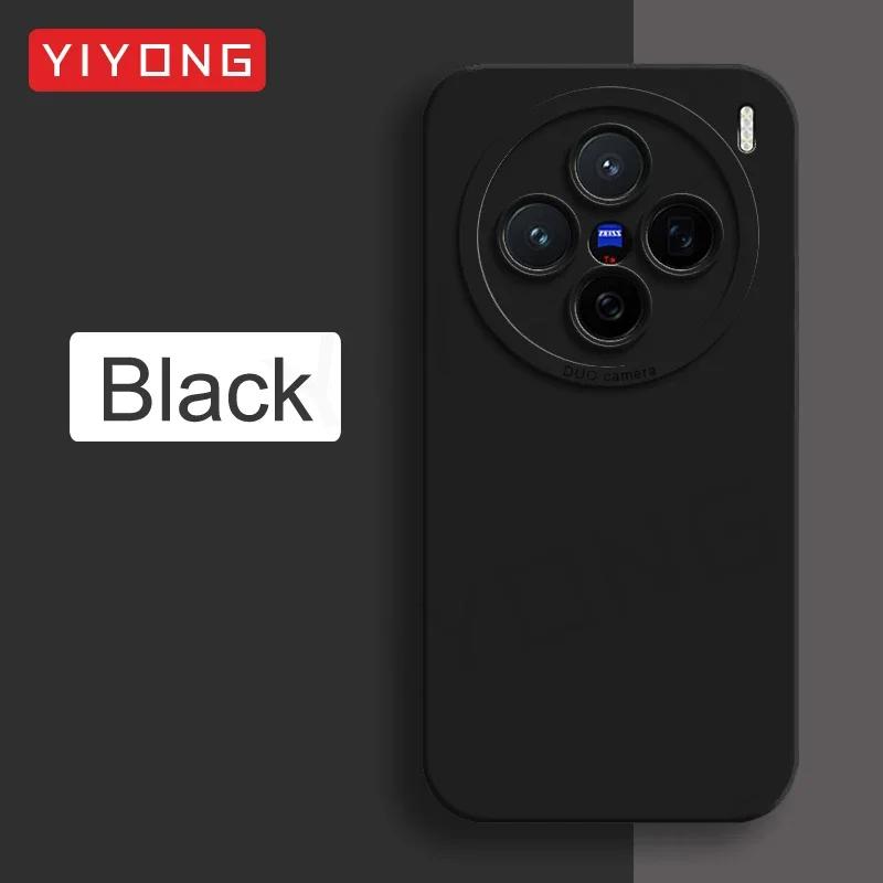 

Для Vivo X200 Pro Чехол Жидкий Силиконовый Мягкий Чехол Для VIVO X100 VivoX200 Pro Mini VivoX100 Ultra 5G Чехлы для Телефонов VIVO X200 Pro Mini чёрный