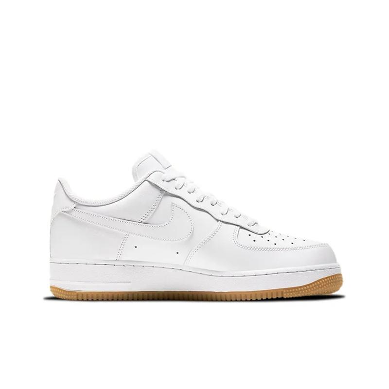 Nike Air Force 1 07 White Gum Light Brown Men Sneakers DJ2739-100