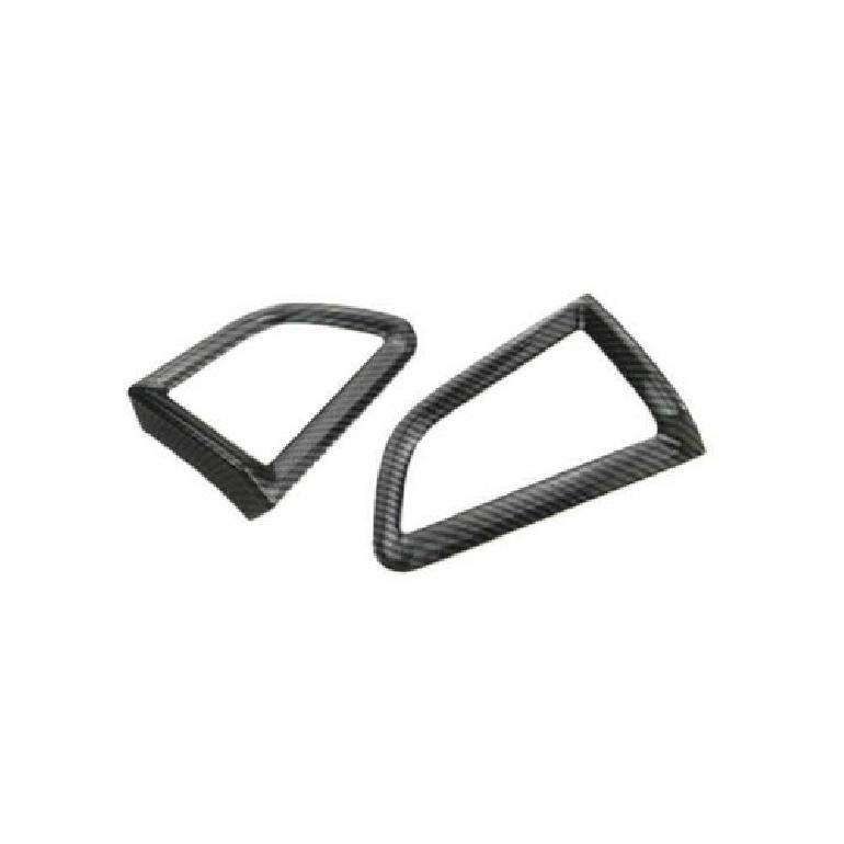 Carbon Fiber L&R AC Air Outlet Vent Fit For Ford Edge 2015 2016- Cover Trim