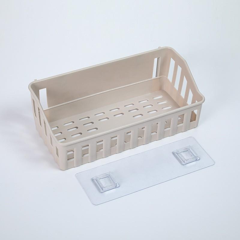 New Shelf Bathroom Adhesive Storage Rack Hooks Kitchen Home Decoration Corner Shower Shelf Rack Storage Rack Accessories