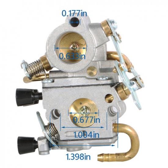 Carburetor Kit For C1Q-S118TS410 TS420 42381200600 Concrete Cut Off Saw Carb