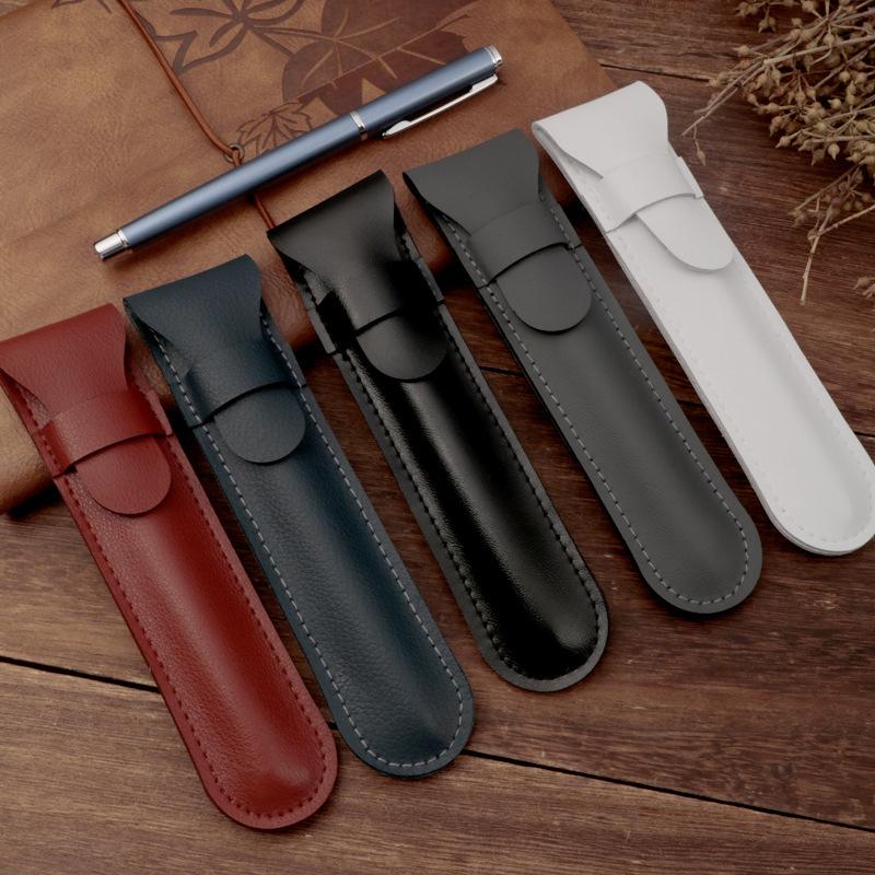 Sign Pen Cover Sign Pen Protective Sleeve Desktop Organizer Handcraft Business Fountain Pen Case Waterproof High-End
