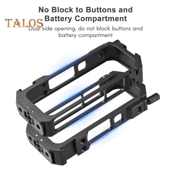 Action-Kamera-Videokäfig, Schutzrahmen, stoßfest, schlagfest, einfach zu installierender Metall-Schutzrahmen, Kamerakäfig-Zubehör für Insta360 X4