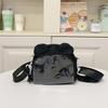 Y2K Mini Ulzzang Itabag Women Casual Crossbody Bags Transparent Pocket Small Shoulder Bag Purses and Phone Ita Bag DIY Bag