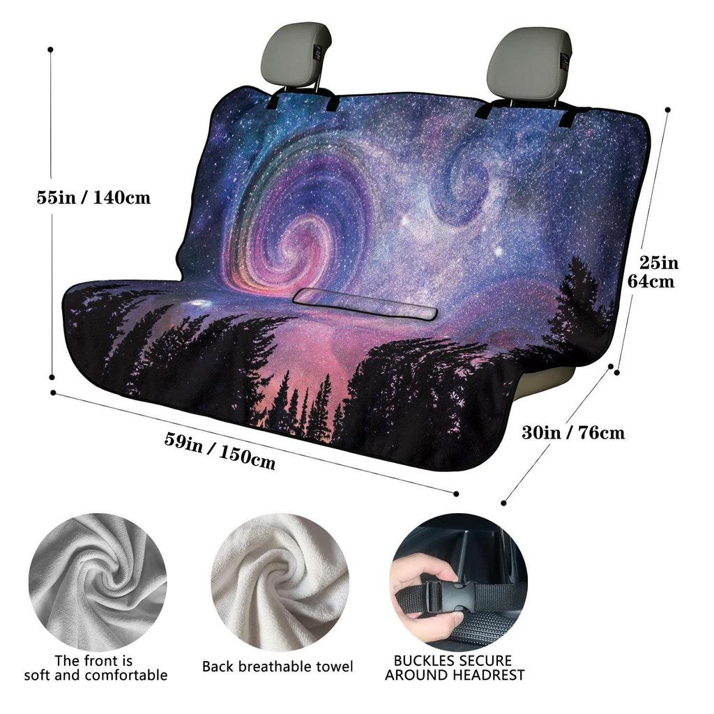 Universal Rear Car Seat Towel Cover Protector for Gym & Workout - All Seasons