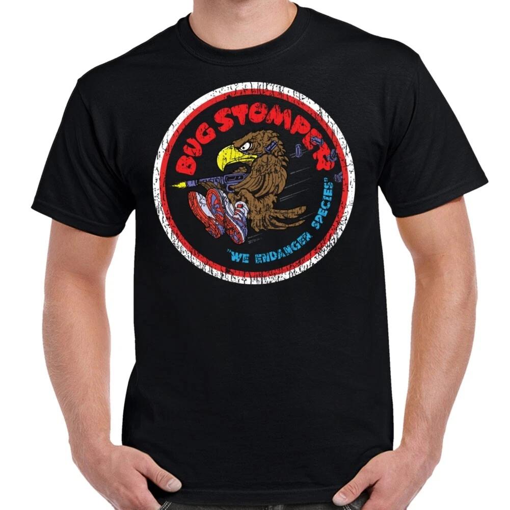 Aliens Bug Stomper We Endanger Species Adult T-Shirt M