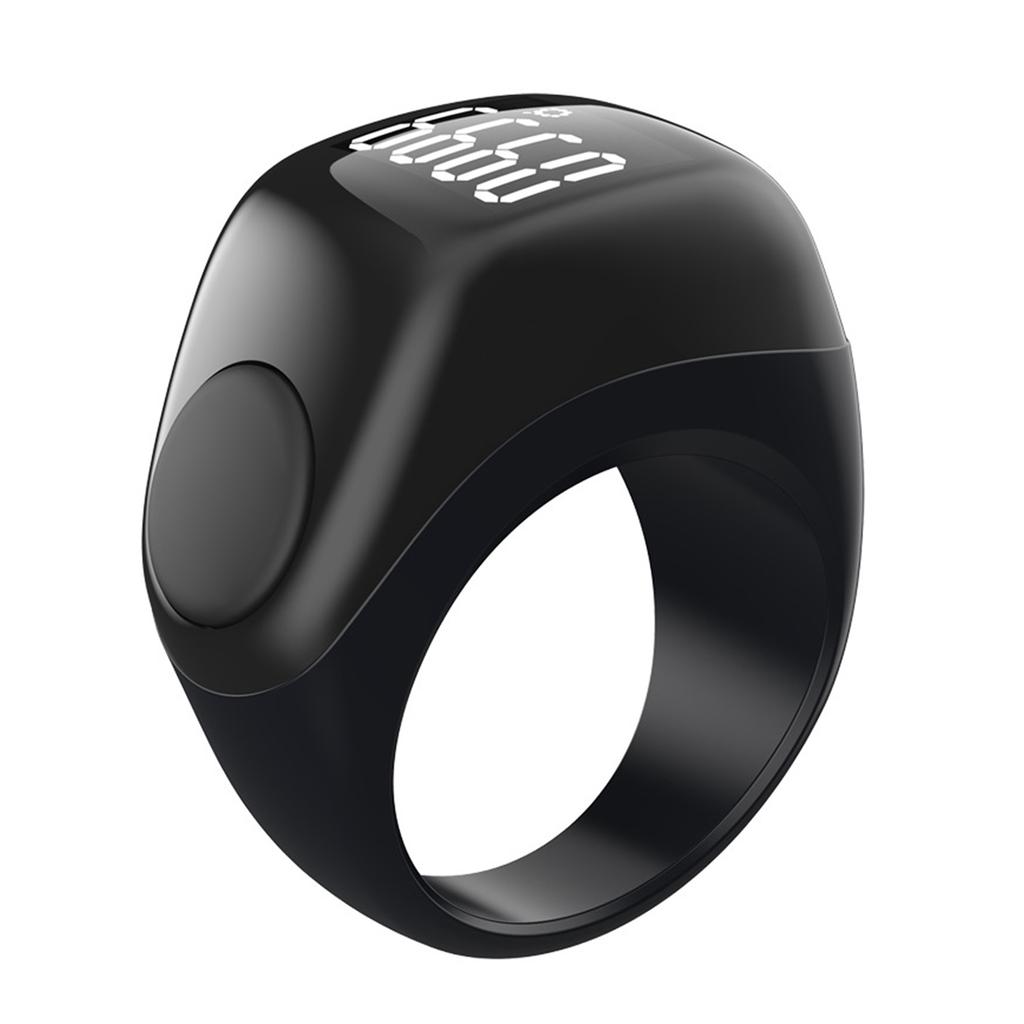 High Precise Rings Counter with Vibrating Alerts and App Synchronization For Fitness Enthusiasts And Spiritual Practice