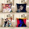 1pc Anime Space Dandy Pillow Case Fashion Square Pillowcase Bedroom Sofa Room Ins Decoration Leisure