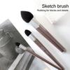 3PCS/Set Surface Detail Processing Rendering Sketch Rubbing Brush Blending Sponge Pen  Students Gift
