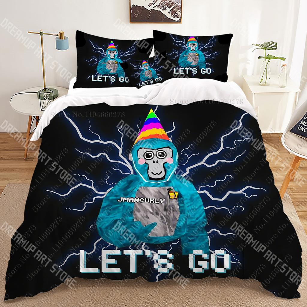 Gorilla Tag 3D Bedding Sets Print Duvet Cover Adults/ Children Bed Comforter Birthday Gift Dropshipping