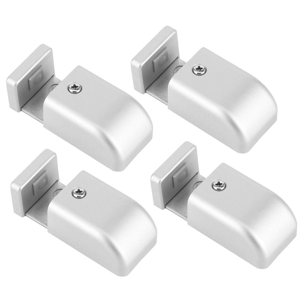 4Pcs Adjustable Sliding Door Stopper Roller Guide Hardware Accessory for Automatic Door