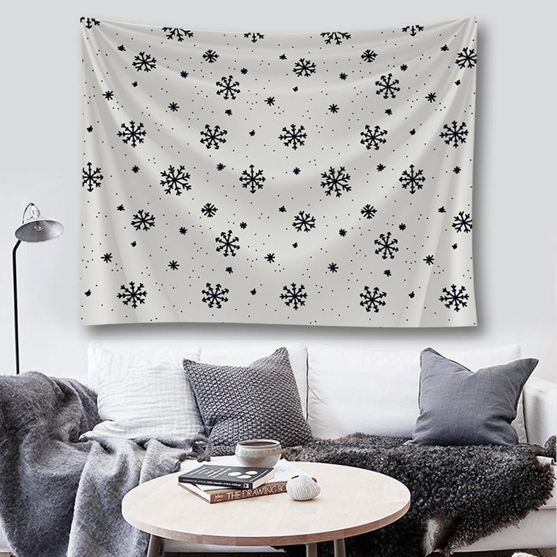 Amazon Christmas Tapestry Background Cloth Bedside Sofa Hanging Cloth Home Wall