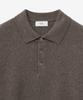 Tienjiti Essential Polo Knit Top (Brown) Tnsw5F110W2