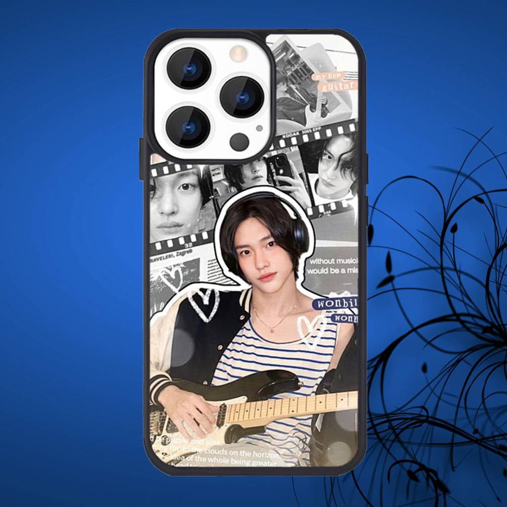 Kpop-R-Riize Wonbin Phone Case For iPhone 16,15,14,13,12,11,Plus,Pro,Max Mini Magsafe Magnetic Wireless Charging