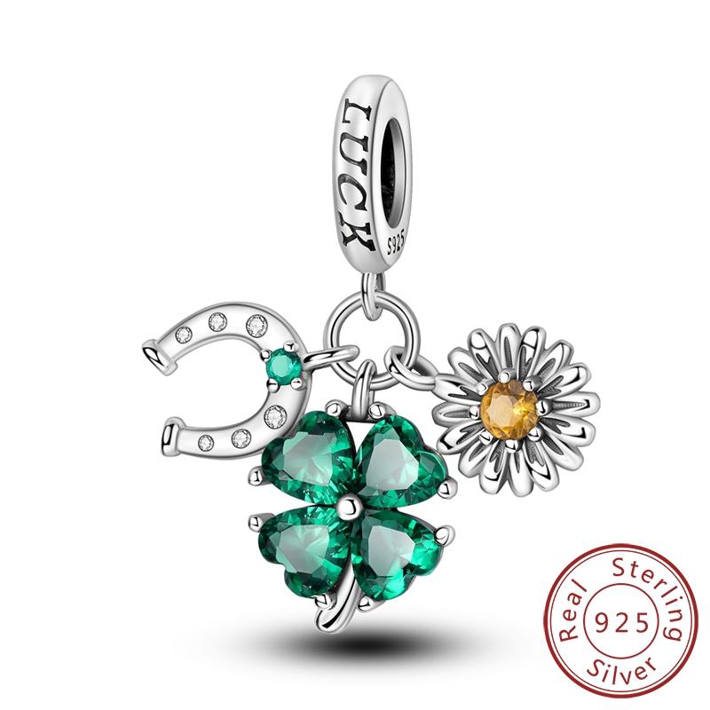 Real Copper Zircon Butterfly Travel Pendant Charms Beads Fit Original Mula Necklace Bracelet Women Jewelry