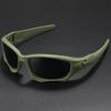 Outdoor Sports Polarized Sunglasses Men Curve Cutting Frame Stress-Resistant Lens Shield Sun Glasses Wome