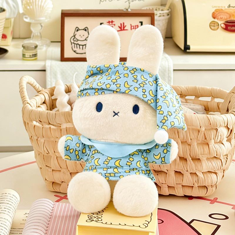Miffy Plush Rabbit Costume Pajama Doll With Soft Short Pile For Kid And Adults