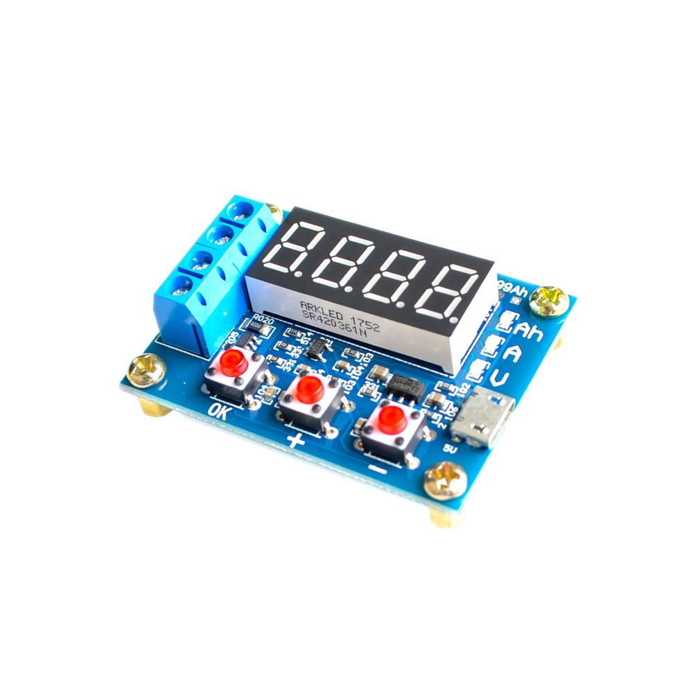 1pc ZB2L3 11.2V-2V Battery Capacity Tester 18650 ZB2L3 Lithium-ion Lithium+resistive Lead-acid Battery Capacity Tester