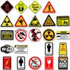 10/30/50pcs Warning Signs Graffiti Stickers Funny Danger Banning Pattern Decals DIY Phone Laptop Motorcycle Notebook Sticker Toy