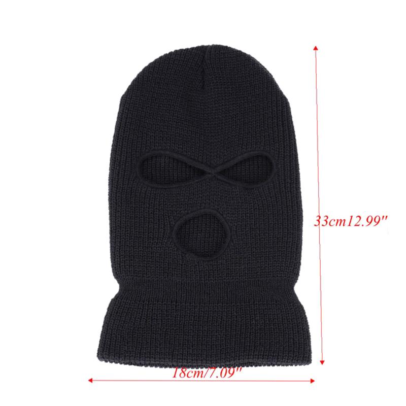 Мотоциклетные ветрозащитные полнолицевые вязаные шапки — фото 4