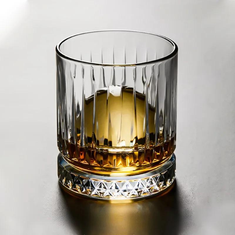 Whiskey Glass Cup Coffee Cups Glassware Set  Wine Glasses Luxury Drinkware Cold Latte Cup Simple Style Glass Drink Cup