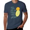 Tell Them How the Trees Change in the Spring TShirt Fashion Letter Print TShirt