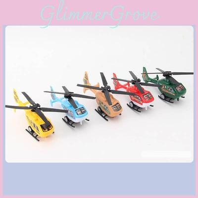 Vibrant Pvc Helicopter Toy For Kids With Back Propulsion And Cognitive Development
