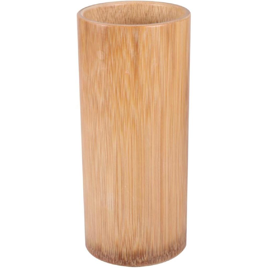 KItchen Utensil Holder: Bamboo Chopsticks Holder, Spoon Fork Storage Barrel, Cutlery Container Organizer Kitchen Tool (3.34x3.34x7.87 Inch)