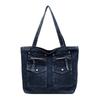 Denim Crossbody Bag Women Shoulder Handbag Large Capacity Tote Bag