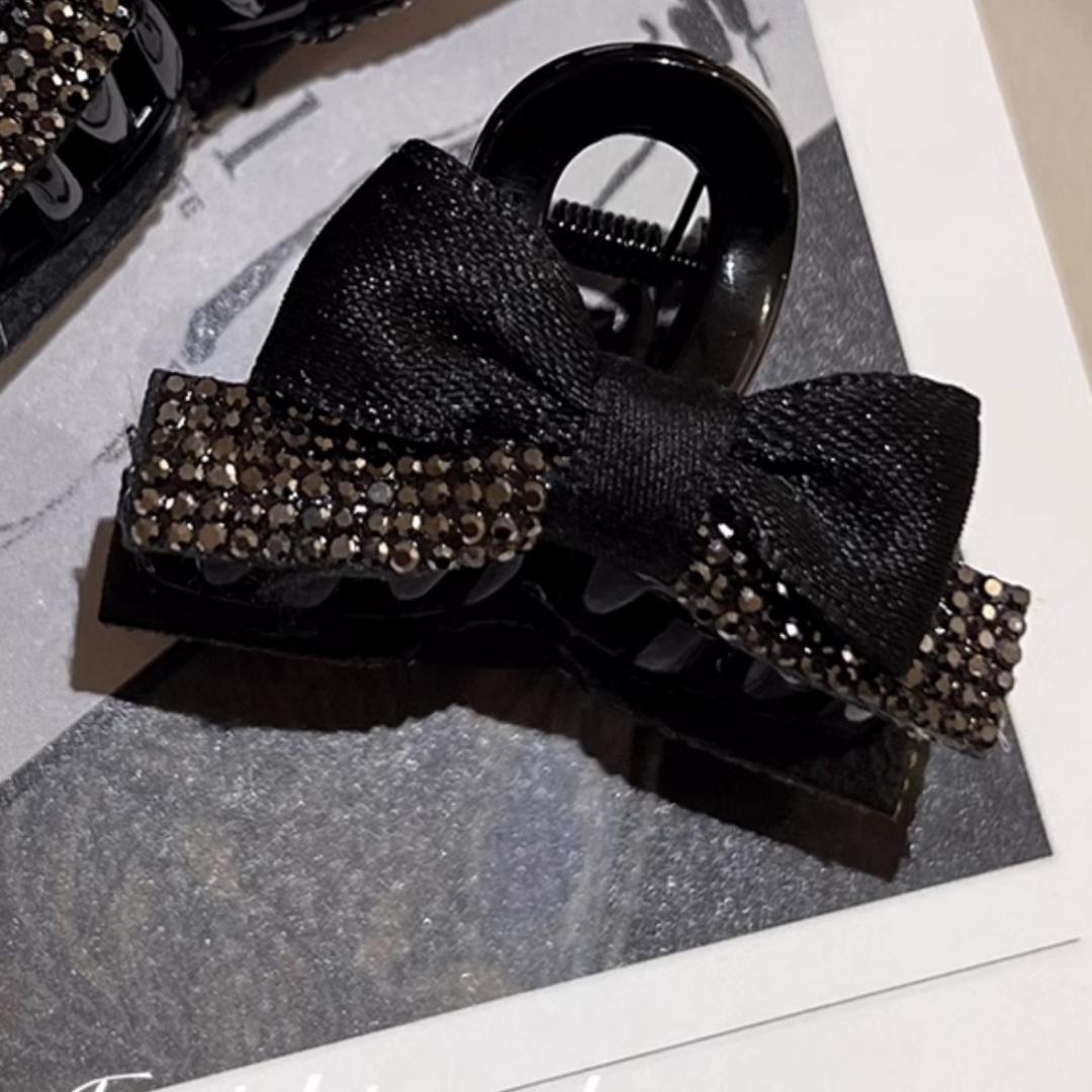 

Маленькие заколки-банты для девочек, аксессуары для волос с искусственным жемчугом, корейская мода, крабы для волос, боковые зажимы, мини-заколки для волос