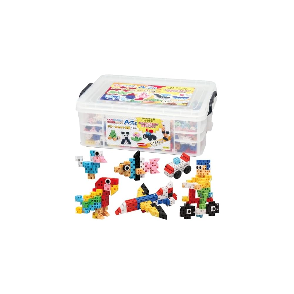 Artec Dream Set DX 1154 Pieces Educational Toy Large Capacity Puzzle Building Learning Material Indoor Play Gift