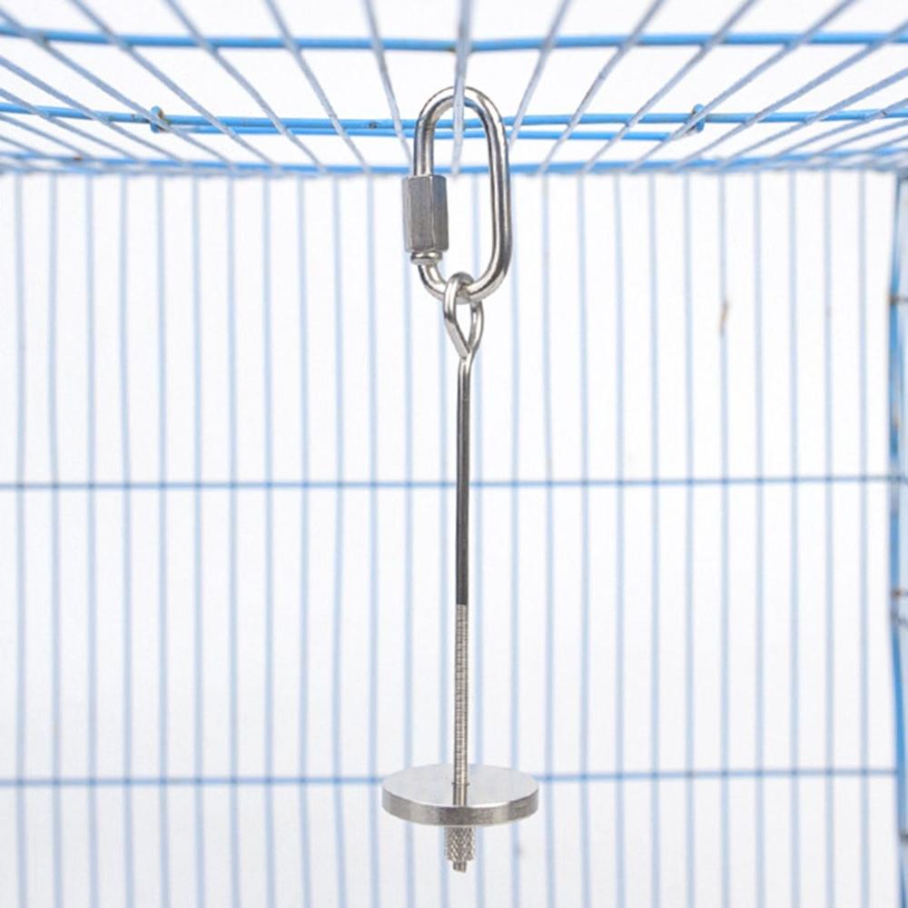 Cage Accessories Pet Treat Foraging Toy Vegetable Skewer Bird Food Holder Parrot Feeder Fruit Stick