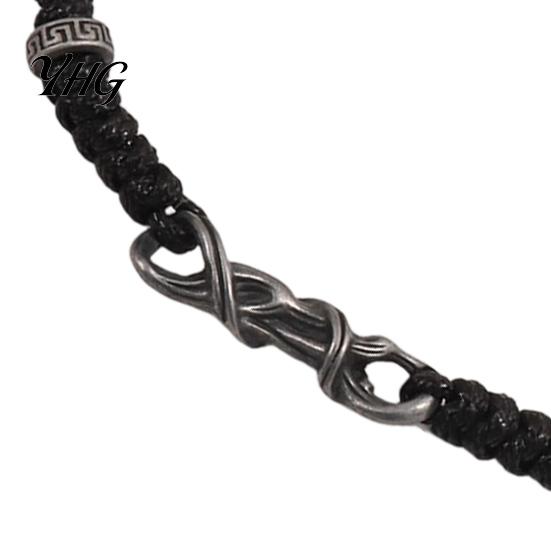 Handmade Alloy Rope Bracelet Braided for Men Women, Adjustable String Minimalist Boho Jewelry Gift Bracelet, Romantic Woven Wristband Couples