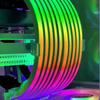 5V ARGB LED Light Strip 8/24PIN Motherboard Power Extension Cable Aura Sync Flexible for DIY Desktop Computer Lamp Strip Decor