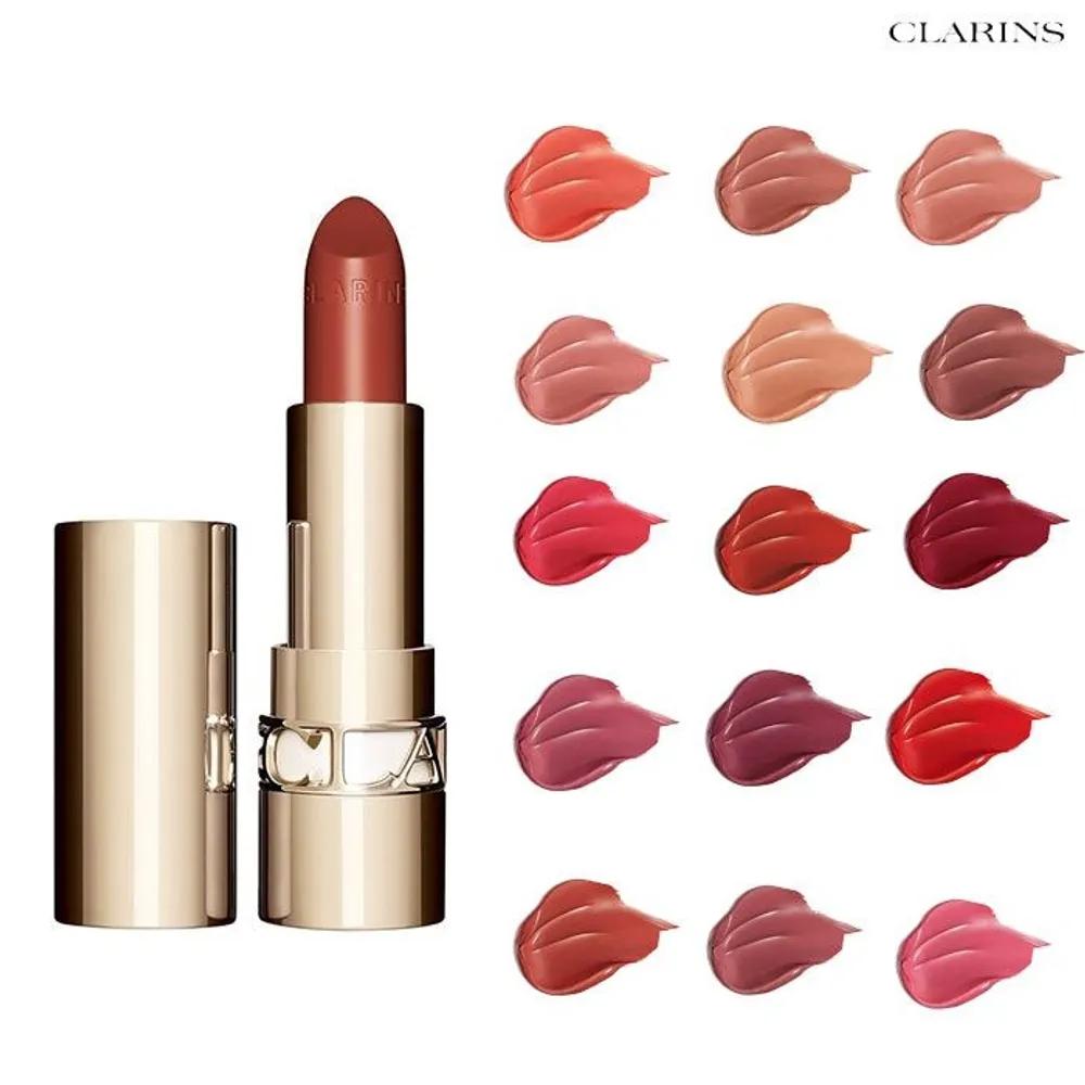Clarins Lipstick Satin Jolie Rouge 08.743 cherry red